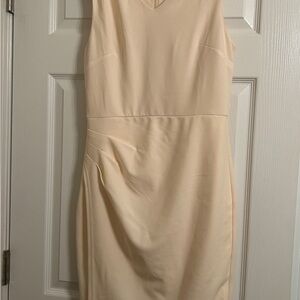 NWT Cream Sleeveless Dress